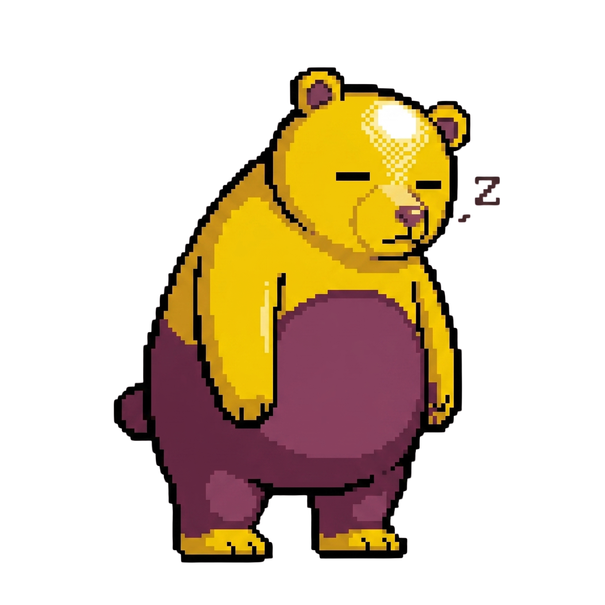 Drowzi mascot — Sleepy